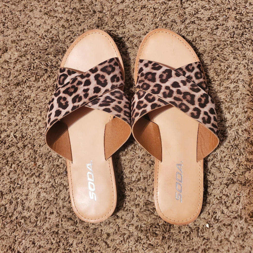 Soda brand sandals